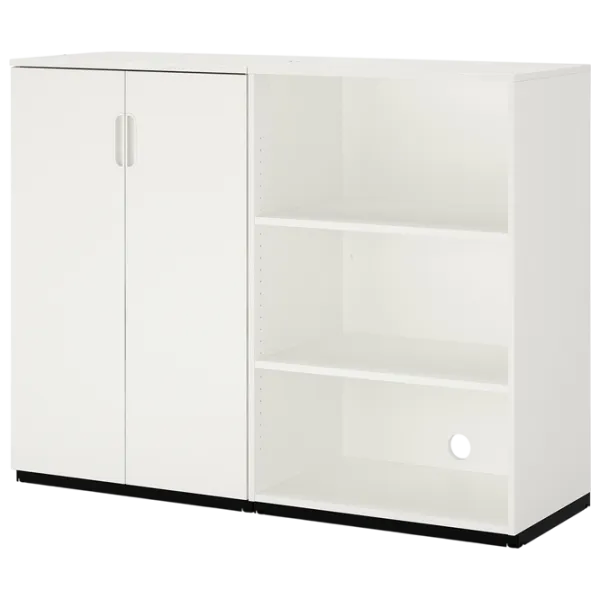 Comodă pentru birou Ikea Galant 120 x 160 x 45 / PAL / Alb photo 1