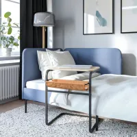 Консольный стол Ikea Olserod Черный / Металл photo 2