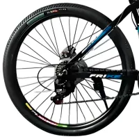 Велосипед Frike TY-MTB 27.5" 18" Сталь / Черный Синий photo 2