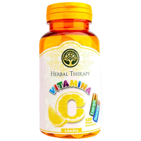 Vitamine Herbal Therapy Vitamina C (4840257007027) 120 photo 1 Vitamine Herbal Therapy Vitamina C (4840257007027) 120 photo 1