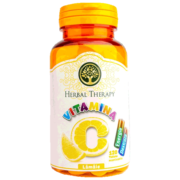 Vitamine Herbal Therapy Vitamina C (4840257007027) 120 photo 1 Vitamine Herbal Therapy Vitamina C (4840257007027) 120 photo 1