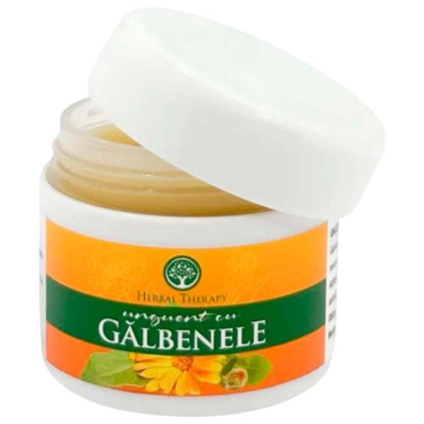 Unguent Herbal Therapy Gălbenele White / 0.05l photo 1