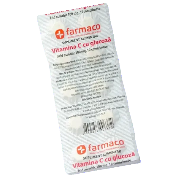 Vitamine Herbal Therapy Vitamina C (4840257006372) 10 photo 1