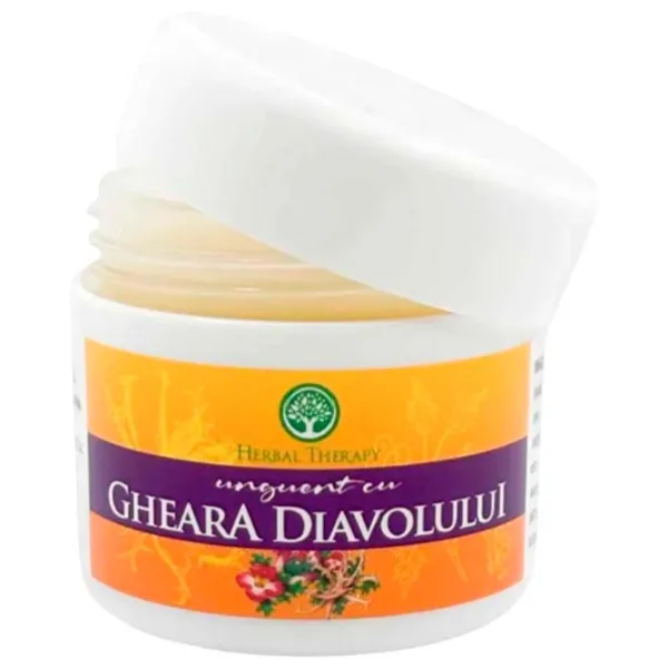 Unguent Herbal Therapy Gheara Diavolului White / 0.05l photo 1