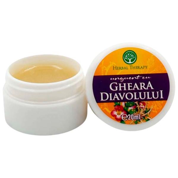 Unguent Herbal Therapy Gheara Diavolului White / 0.05l photo 2