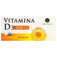 Vitamine SwissOvit Vitamina D3 (4840257008208) 30 capsule