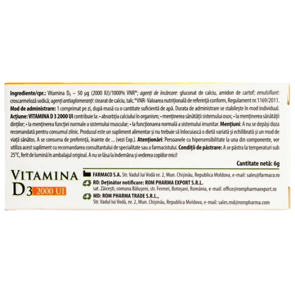 Vitamine SwissOvit Vitamina D3 (4840257008208) 30 capsule photo 2 Vitamine SwissOvit Vitamina D3 (4840257008208) 30 capsule photo 2