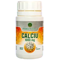Vitamine și minerale Herbal Therapy Calciu (4840257009076) 60