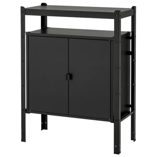 Comodă pentru birou Ikea Bror  110 x 85 x 40 / Metal / Black photo 1