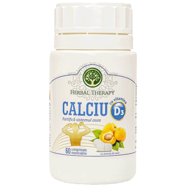 Vitamine și minerale Herbal Therapy Calciu D3 (4840257009052) 60 photo 1 Vitamine și minerale Herbal Therapy Calciu D3 (4840257009052) 60 photo 1