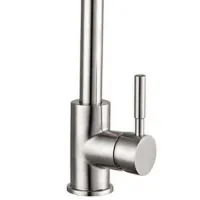 Baterie pentru bucătărie Frap F 40899 Mono comandă / Pivotantă / Alamă / Inox photo 3