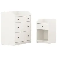 Спальный гарнитур Ikea Hauga 2  LPAL / White