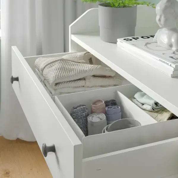 Set pentru dormitor Ikea Hauga 2  LPAL / White photo 3