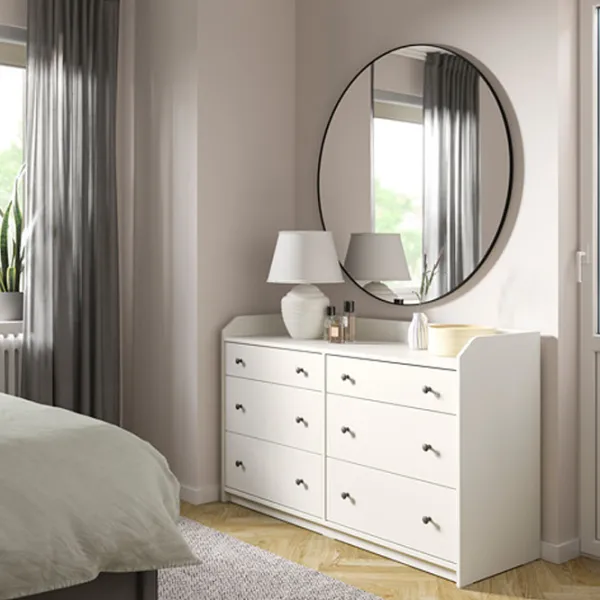 Set pentru dormitor Ikea Hauga 3  LPAL / White photo 2