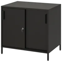Комод для офиса Ikea Trotten 75 x 80 x 55см / Металл / Antracite