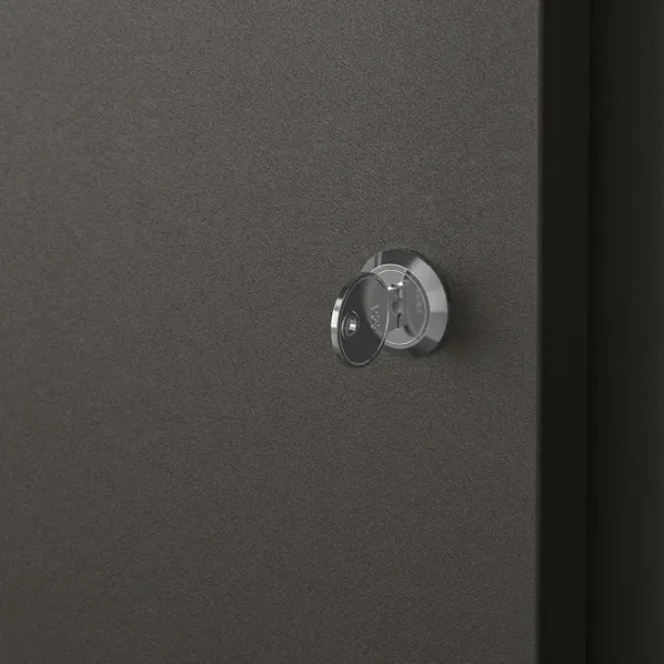 Comodă pentru birou Ikea Trotten 75 x 80 x 55 / Metal / Antracite photo 3