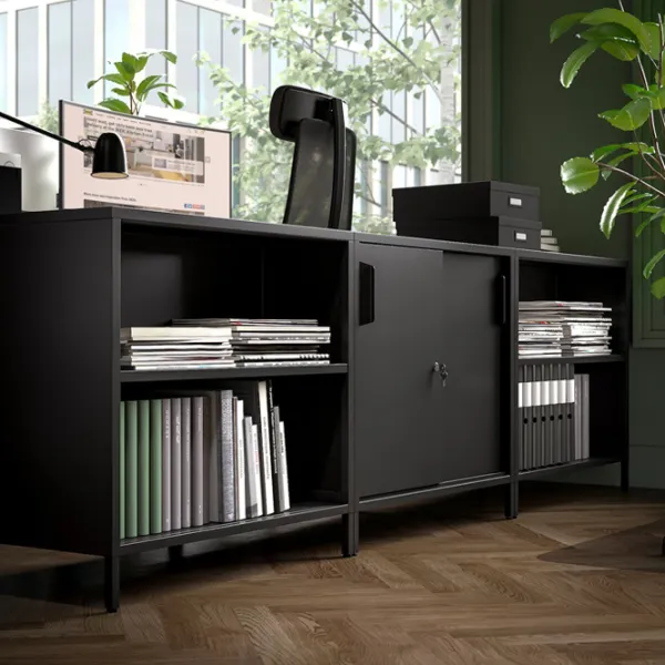 Comodă pentru birou Ikea Trotten 75 x 80 x 55 / Metal / Antracite photo 4