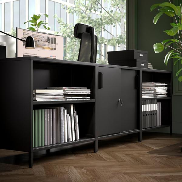 Comodă pentru birou Ikea Trotten 75 x 80 x 55 / Metal / Antracite photo 4