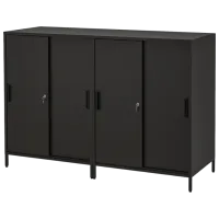 Комод для офиса Ikea Trotten 110 x 160 x 55см / Металл / Antracite