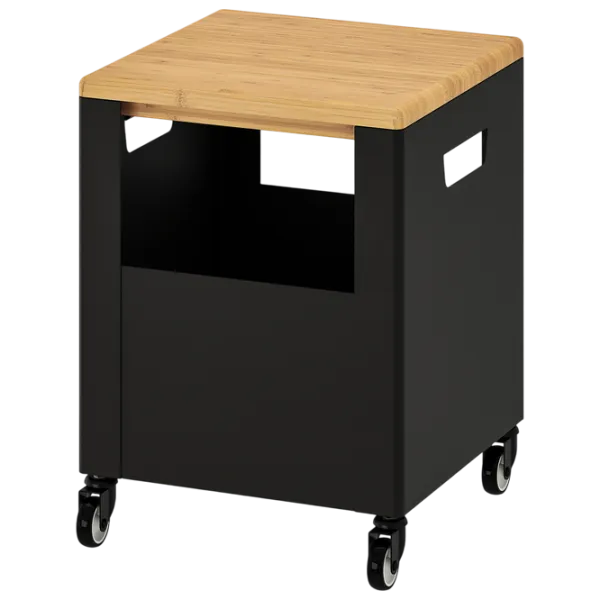 Comodă pentru birou Ikea Trotten 47 x 35 x 35 / Metal / Bambus photo 1 Comodă pentru birou Ikea Trotten 47 x 35 x 35 / Metal / Bambus photo 1