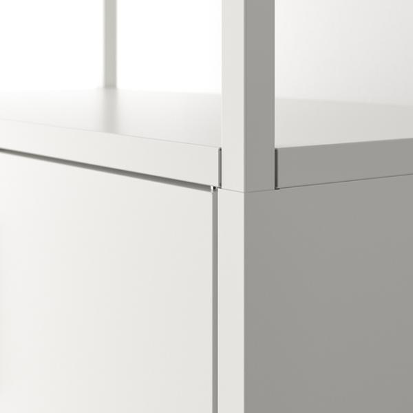 Comodă pentru birou Ikea Trotten 110 x 70 x 35 / Metal / Alb photo 6