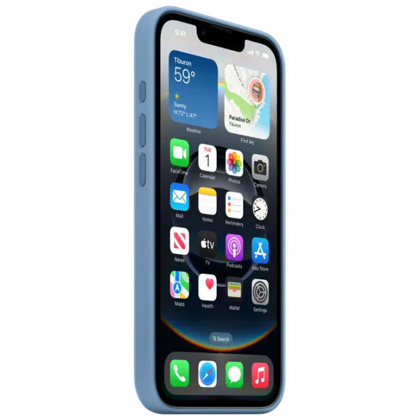 Husă pentru smartphone Apple iPhone 16e Apple / Back / TPU / Winter Blue photo 3