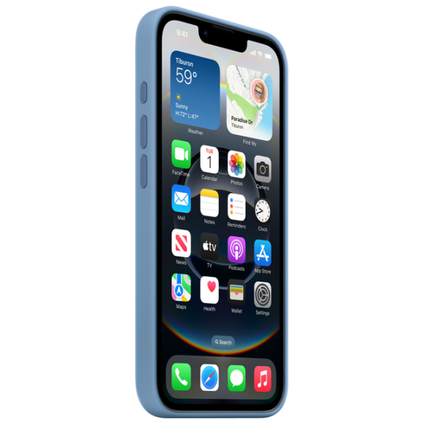 Husă pentru smartphone Apple iPhone 16e Apple / Back / TPU / Winter Blue photo 3