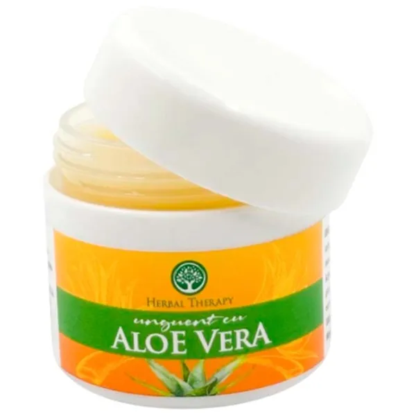 Unguent Herbal Therapy Aloe Vera White / 0.02l photo 1 Unguent Herbal Therapy Aloe Vera White / 0.02l photo 1