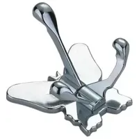 Cuier de baie Baieplus K 918 - 3 Oțel