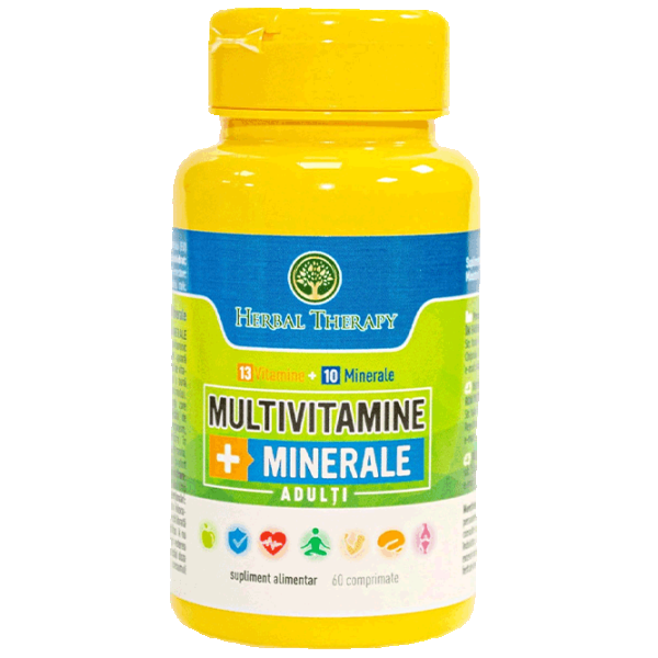 Vitamine și minerale Herbal Therapy Multivitamine + Minerale (4840257009007) 60 photo 1 Vitamine și minerale Herbal Therapy Multivitamine + Minerale (4840257009007) 60 photo 1