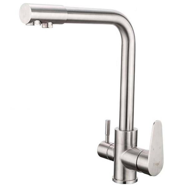 Baterie pentru bucătărie Frap F 4348 Mono comandă / Pivotantă / Inox / Inox photo 1