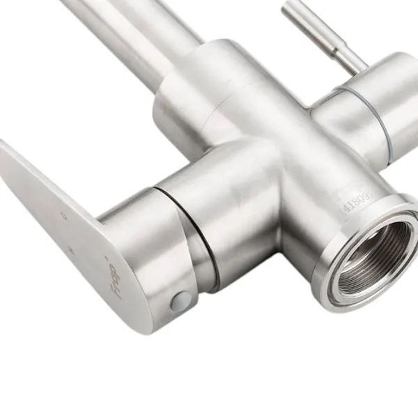 Baterie pentru bucătărie Frap F 4348 Mono comandă / Pivotantă / Inox / Inox photo 5
