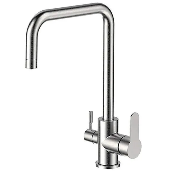 Baterie pentru bucătărie Frap F 43801 Mono comandă / Pivotantă / Inox / Inox photo 1