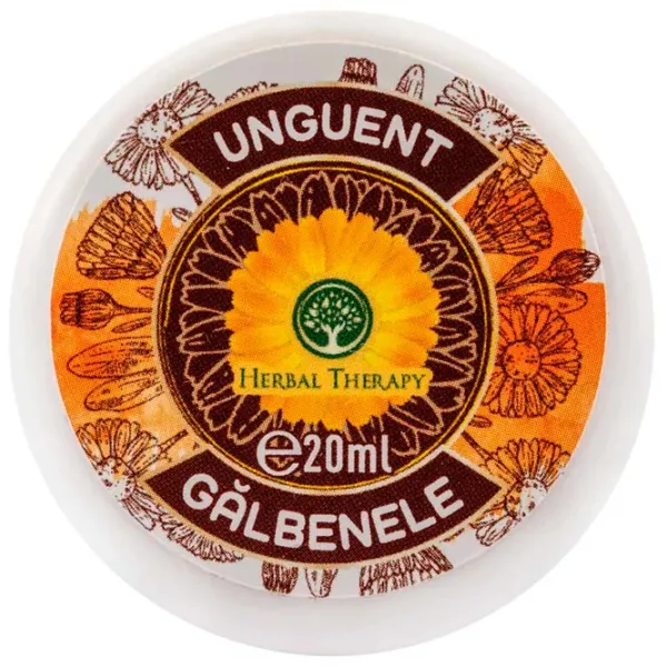 Unguent Herbal Therapy Gălbenele White / 0.02l photo 1 Unguent Herbal Therapy Gălbenele White / 0.02l photo 1