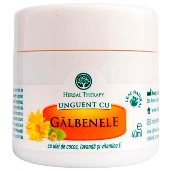 Unguent Herbal Therapy Gălbenele White / 0.04l photo 1 Unguent Herbal Therapy Gălbenele White / 0.04l photo 1