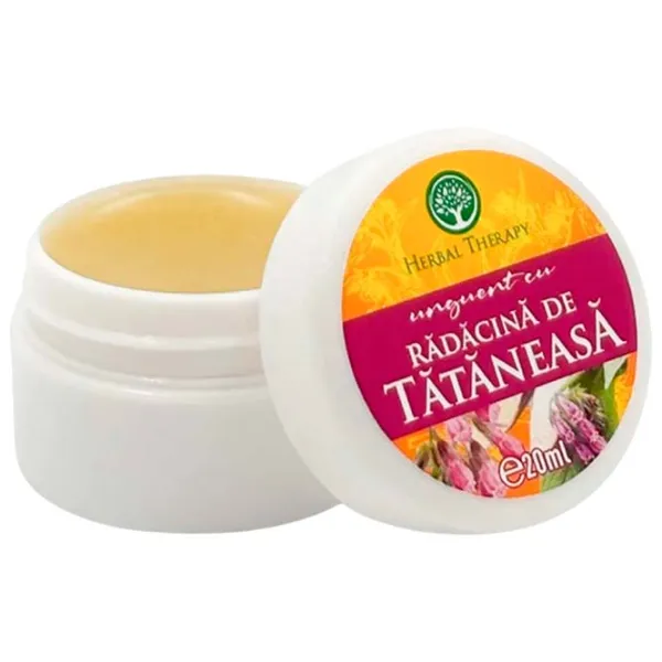Unguent Herbal Therapy Rădăcină de Tătăneasă White / 0.02l photo 1 Unguent Herbal Therapy Rădăcină de Tătăneasă White / 0.02l photo 1