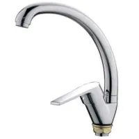 Baterie pentru bucătărie Frap R 41105 Mono comandă / Pivotantă / Silumin / Inox