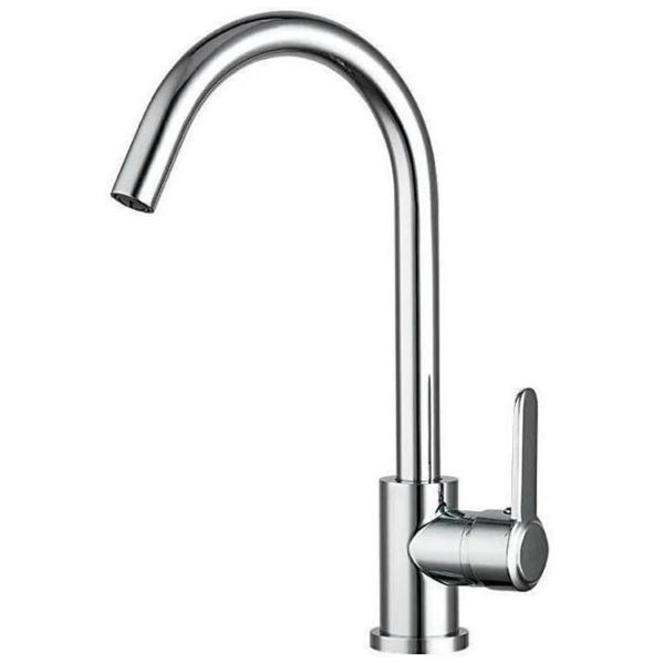 Смеситель для кухни Frap R 42052-10 Однорычажный / Поворотный / Силумин / Хром photo 1