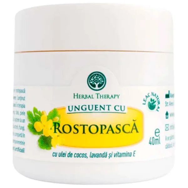 Unguent Herbal Therapy Rostopasca White / 0.04l photo 1