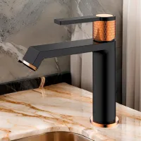 Смеситель для умывальника Genesis Premium Art Deco Однорычажный photo 2