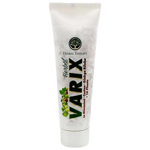 Unguent Herbal Therapy VARIX White / 0.1l photo 1 Unguent Herbal Therapy VARIX White / 0.1l photo 1