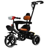Triciclu 4Play Travel 40 kg / Black