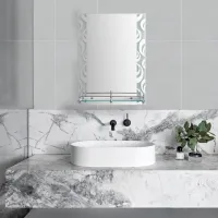 Oglindă de baie Frap F695 Glass / Dreptunghiulară photo 2