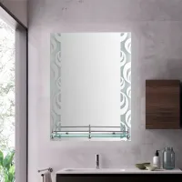 Oglindă de baie Frap F695 Glass / Dreptunghiulară photo 3