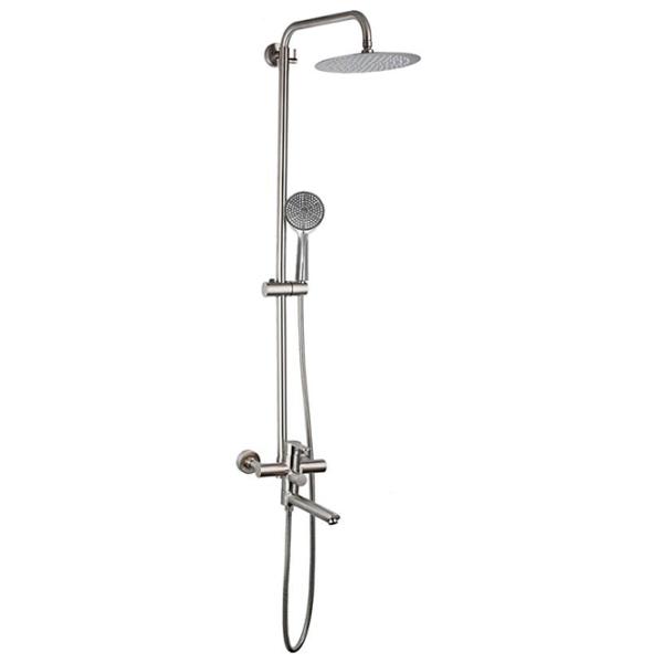 Set pentru duș Frap F 24801 Inox / Mat photo 1