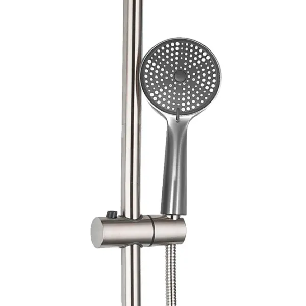 Set pentru duș Frap F 24801 Inox / Mat photo 3
