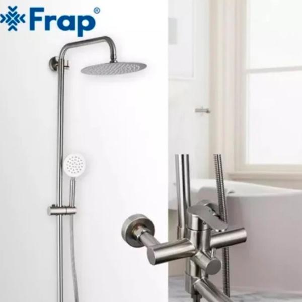 Set pentru duș Frap F 24801 Inox / Mat photo 6