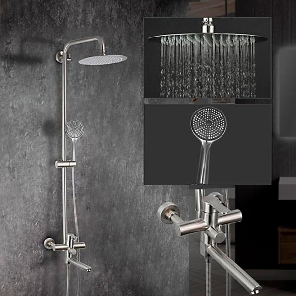 Set pentru duș Frap F 24801 Inox / Mat photo 8
