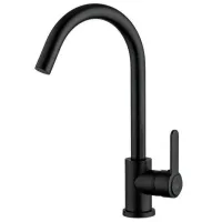 Смеситель для кухни Frud R 42052-12 Однорычажный / Поворотный / Латунь / Черный