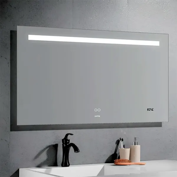 Oglindă de baie Gappo LED G 604-11 Aluminiu / Dreptunghiulară photo 2 Oglindă de baie Gappo LED G 604-11 Aluminiu / Dreptunghiulară photo 2
